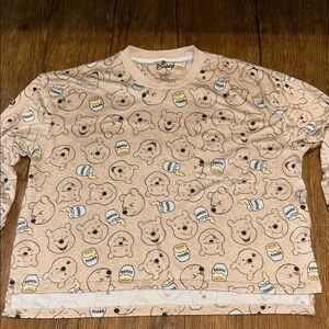 Disney Winnie the Pooh Pattern Sweatshirt